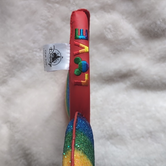 NWOT Pride Glitter Mickey Ear Headband - Picture 4 of 4
